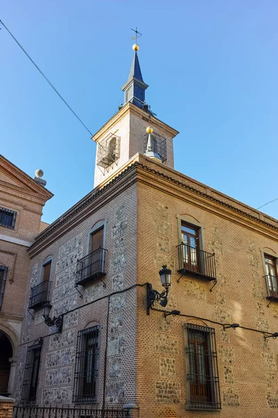 Madrid Spanje Januari 2018 Sunrise Weergave Van Kerk Van San — Stockfoto