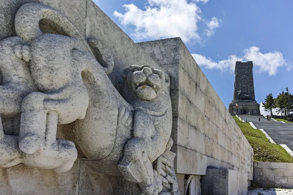 Shipka Bulgaria Julio 2018 Monumento Libertad Shipka Las Montañas Los — Foto de Stock