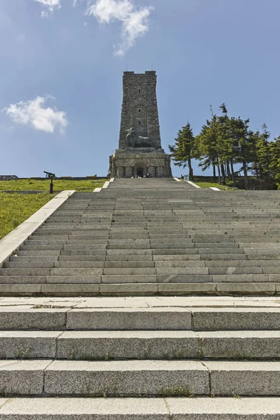 Shipka Bulgaria Julio 2018 Monumento Libertad Shipka Las Montañas Los — Foto de Stock