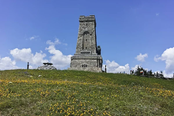 Shipka Bulgária Julho 2018 Monumento Liberdade Shipka Montanhas Dos Balcãs — Fotografia de Stock