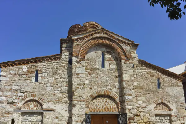 Nessebar Bulgária Agosto 2018 Vista Verão Igreja Antiga São João — Fotografia de Stock