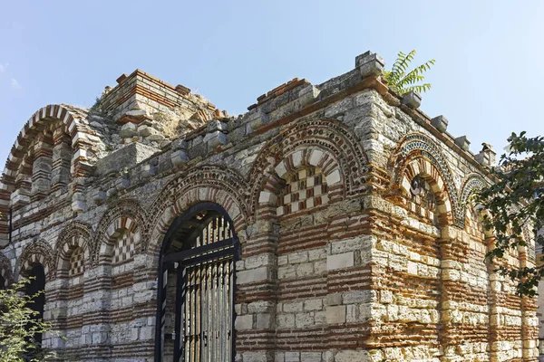 Nessebar Bulgarie Août 2018 Ruines Ancienne Église Des Saints Archanges — Photo