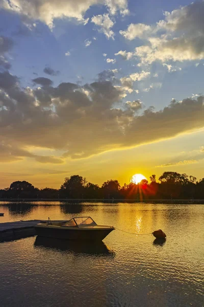 Panorama Pôr Sol Local Remo Cidade Plovdiv Bulgária — Fotografia de Stock