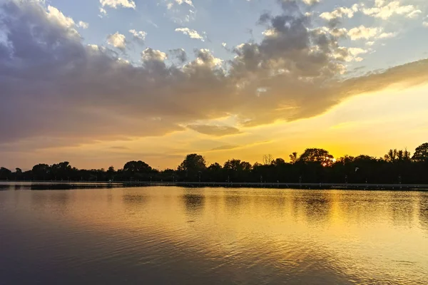 Panorama Pôr Sol Local Remo Cidade Plovdiv Bulgária — Fotografia de Stock