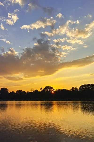 Panorama Pôr Sol Local Remo Cidade Plovdiv Bulgária — Fotografia de Stock