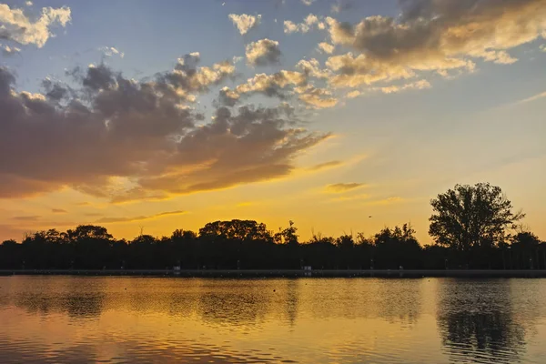 Panorama Pôr Sol Local Remo Cidade Plovdiv Bulgária — Fotografia de Stock