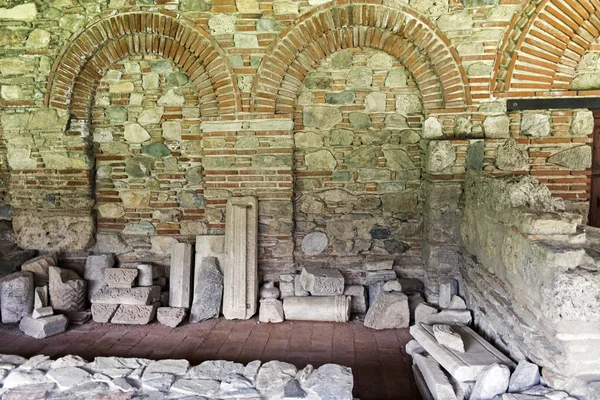 Edificio Medieval Monasterio Vodoca Saint Leontius Cerca Ciudad Strumica República —  Fotos de Stock