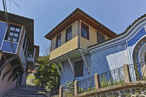 Plovdiv Bulgarie Juillet 2018 Rue Pavée Typique Dans Vieille Ville — Photo