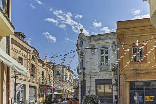 Plovdiv Bulgaria Luglio 2018 Case Nel Distretto Kapana Città Plovdiv — Foto Stock