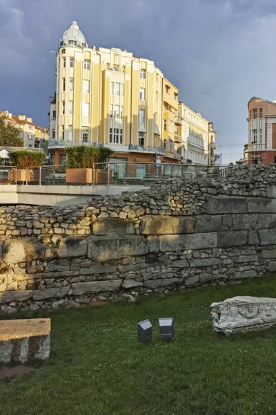 Plovdiv Bulgaristan Temmuz 2018 Gün Batımı Şaşırtıcı Görüntülemek Knyaz Alexander — Stok fotoğraf