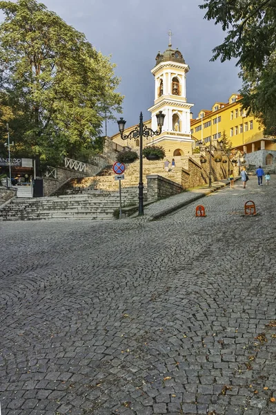 Plovdiv Bulgarije Juli 2018 Amazing Zonsondergang Van Maagd Maria Oosters — Stockfoto