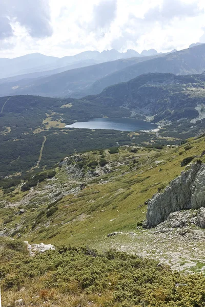 Paisagem Green Hills Rila Mountan Perto Dos Sete Lagos Rila — Fotografia de Stock