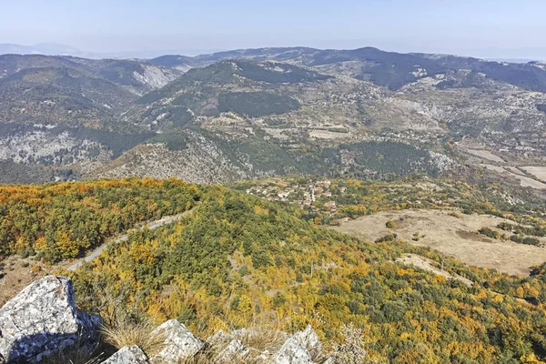 Csodálatos Őszi Táj Ruen Hegy Északi Részén Hegy Vlahina Régió — Stock Fotó