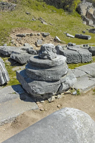 Ruinas Sitio Arqueológico Filipos Macedonia Oriental Tracia Grecia — Foto de Stock