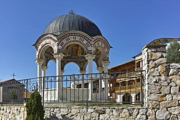 Monasterio Gigintsy Bulgaria Octubre 2018 Monasterio Medieval Tsarnogorski Gigintsy Kozma —  Fotos de Stock