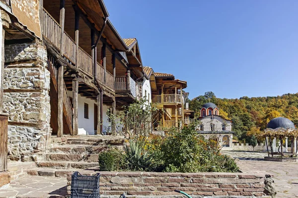 Gigintsy Monastery Bulgaria October 2018 Medieval Tsarnogorski Gigintsy Monastery Kozma — Stock Photo, Image