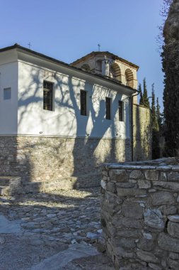 Timiou Prodromou St. John Baptist Serres kasabası yakınlarındaki Ortaçağ Manastırı, Orta Makedonya, Yunanistan