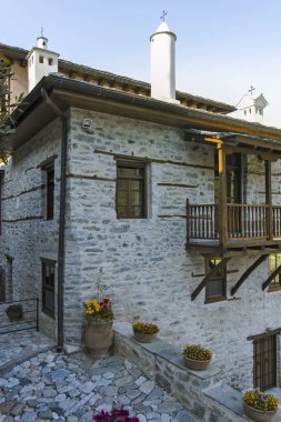 Timiou Prodromou St. John Baptist Serres kasabası yakınlarındaki Ortaçağ Manastırı, Orta Makedonya, Yunanistan