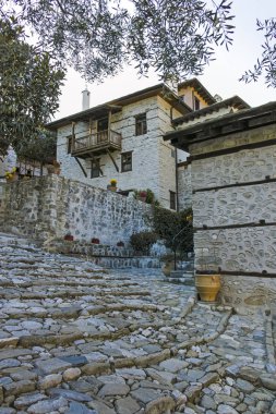 Timiou Prodromou St. John Baptist Serres kasabası yakınlarındaki Ortaçağ Manastırı, Orta Makedonya, Yunanistan