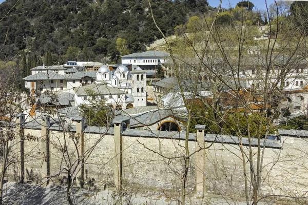 Middeleeuws Heilig Klooster Van Heilige Maria Eikosifoinissa Oost Macedonië Thracië — Stockfoto