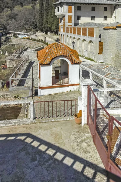 Monasterio Medieval Santa María Eikosifoinissa Macedonia Oriental Tracia Grecia —  Fotos de Stock