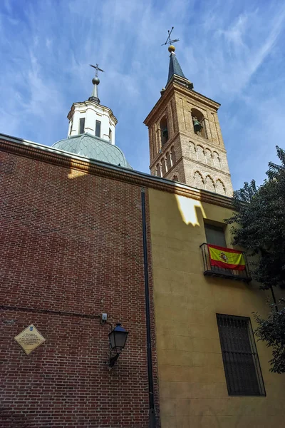 Madrid España Enero 2018 Edificio Medieval Iglesia San Nicolás Madrid — Foto de Stock