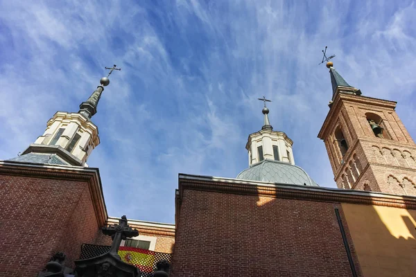 Madrid España Enero 2018 Edificio Medieval Iglesia San Nicolás Madrid — Foto de Stock