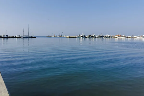 Nea Moudania Greece March 2019 Embankment Town Nea Moudania Chalkidiki — Stock Photo, Image