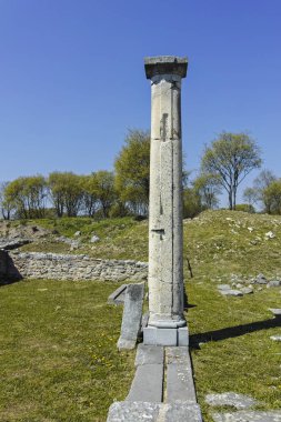 Philippi, Doğu Makedonya ve Trakya arkeoloji kalıntısındaantik kalıntılar panoraması, Yunanistan