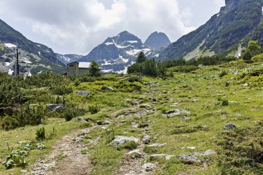 Şaşırtıcı yatay, Malyovitsa tepe, Rila Dağı, Bulgaristan