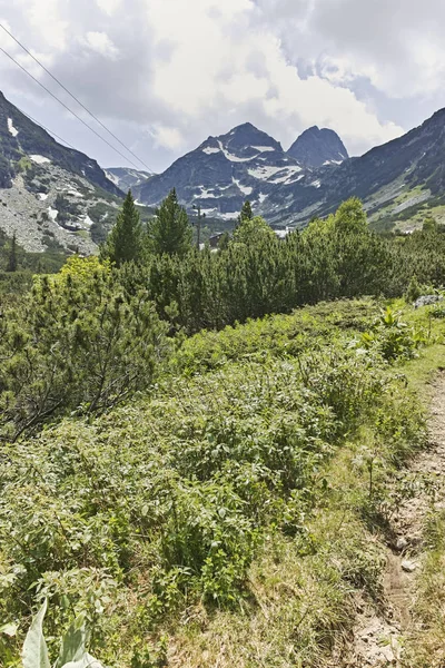 Paisaje Increíble Con Pico Malyovitsa Montaña Rila Bulgaria —  Fotos de Stock