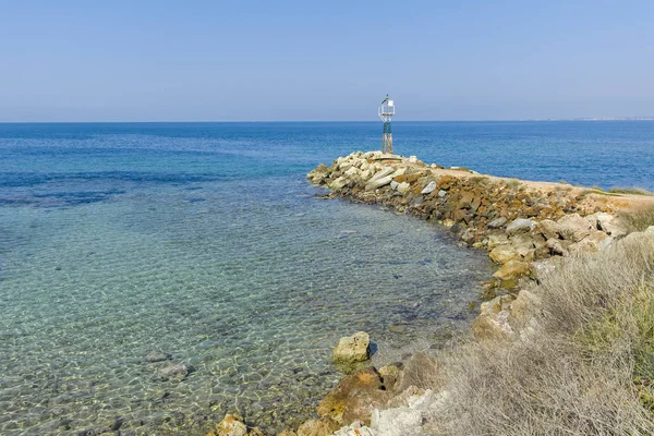 Nea Poteidaia Grekland Mars 2019 Ruinerna Forntida Berikning Vid Havet — Stockfoto