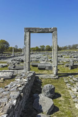 Philippi, Doğu Makedonya ve Trakya arkeolojik sit alanında Antik Giriş, Yunanistan