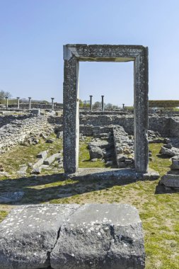 Philippi, Doğu Makedonya ve Trakya arkeolojik sit alanında Antik Giriş, Yunanistan