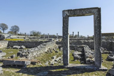 Philippi, Doğu Makedonya ve Trakya arkeolojik sit alanında Antik Giriş, Yunanistan