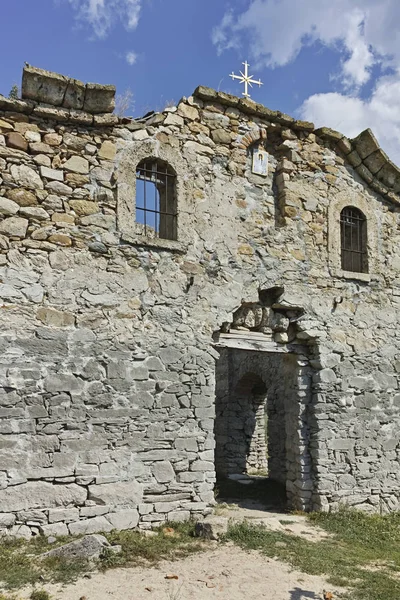 Opuštěný Středověký Kostel Svatého Jana Rily Dně Žrebčevo Oblast Sliven — Stock fotografie