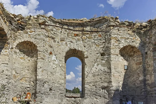 Iglesia Ortodoxa Medieval Abandonada San Juan Rila Fondo Del Embalse — Foto de Stock