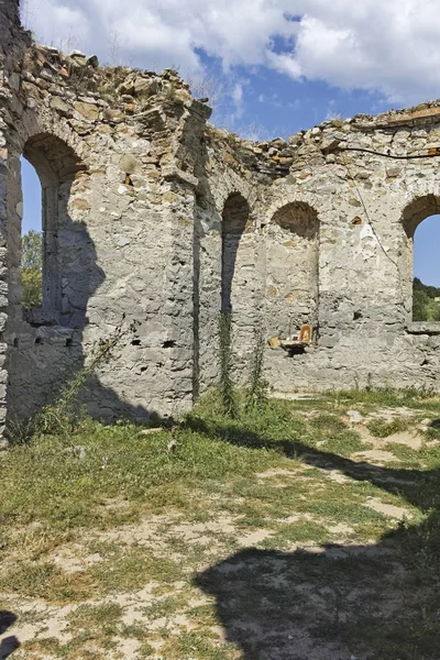 Abandoned Medieval Orthodox Church Saint John Rila Bottom Zhrebchevo Reservoir — Stock Photo, Image