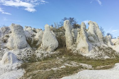 Kaya Oluşumu Taş Düğün yakınındaki şehir Kırcaali, Bulgaristan