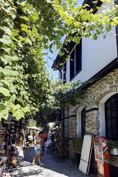 ネセバル 2018 典型的なストリート ネセバル古い町 ブルガリア ブルガス地域住宅 — ストック写真