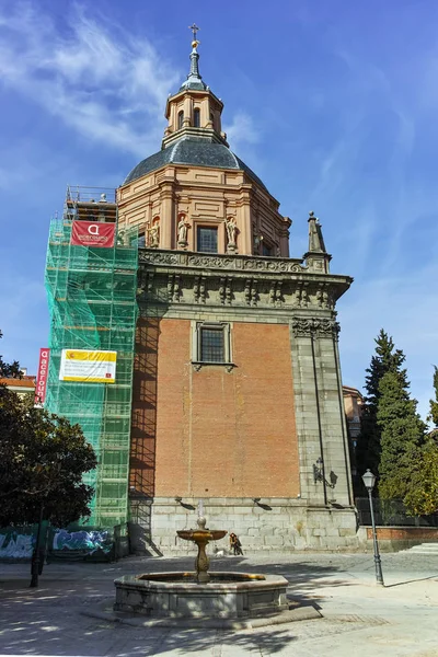 Madrid España Enero 2018 Increíble Vista Iglesia San Andrés Ciudad — Foto de Stock