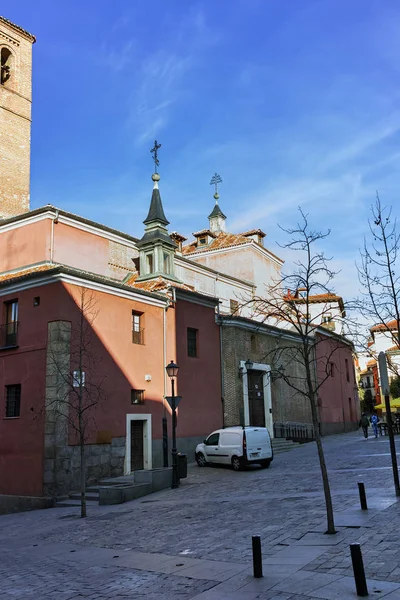 Madrid España Enero 2018 Increíble Vista Iglesia San Pedro Real — Foto de Stock