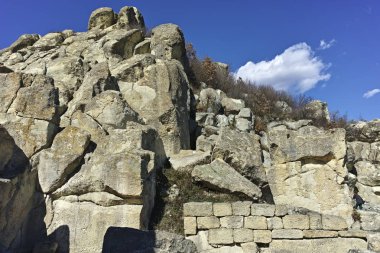 Perperikon arkeolojik alanı kalıntıları, Kırcaali Bölgesi, Bulgaristan