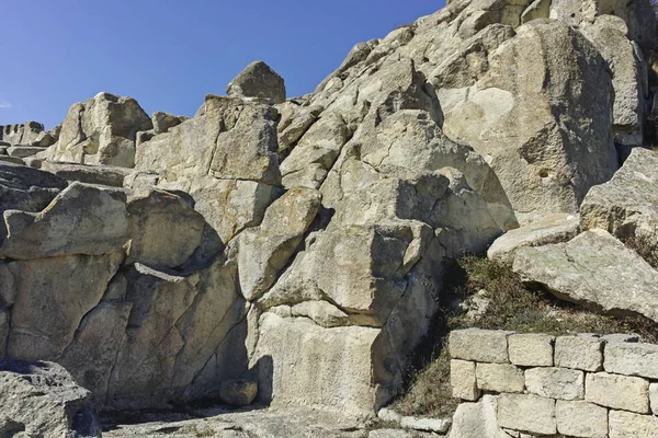 Ερείπια Αρχαιολογικού Χώρου Περπεριόν Περιοχή Κάρντζαλι Βουλγαρία — Φωτογραφία Αρχείου
