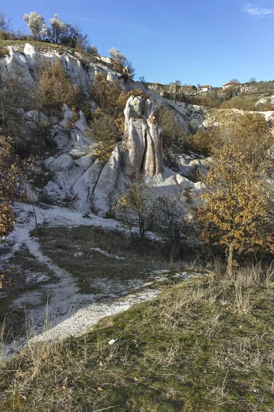 岩石形成的全景 保加利亚卡尔扎利镇附近的石婚礼 — 图库照片