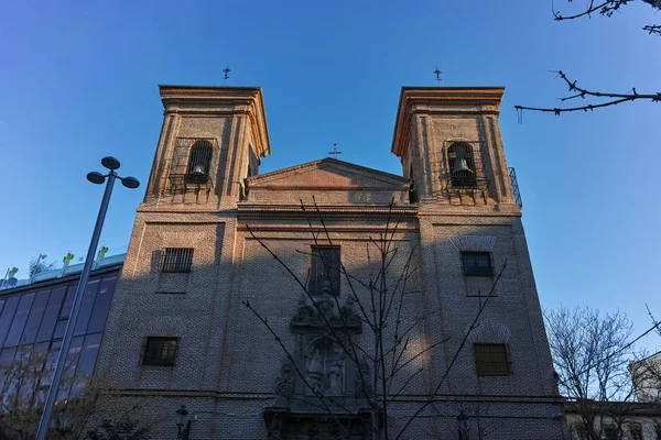 Madrid Spanje Januari 2018 Ochtends Uitzicht Iglesia San Martin Tours — Stockfoto