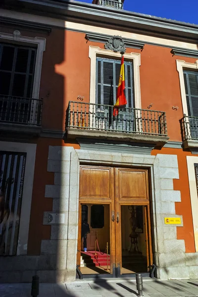 西班牙马德里 2018年1月24日 西班牙马德里城市浪漫主义博物馆晨观 — 图库照片