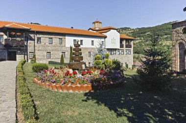 Orta Çağ'dan kalma Lesnovo Manastırı St. Archangel Michael ve St. Hermit Gabriel(Lesnovo), Probistip bölgesi, Kuzey Makedonya Cumhuriyeti