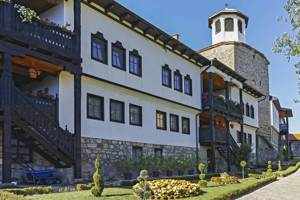 Mosteiro Medieval Lesnovo São Miguel Arcanjo São Eremita Gabriel Lesnovo — Fotografia de Stock