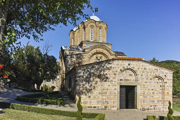 Mosteiro Medieval Lesnovo São Miguel Arcanjo São Eremita Gabriel Lesnovo — Fotografia de Stock